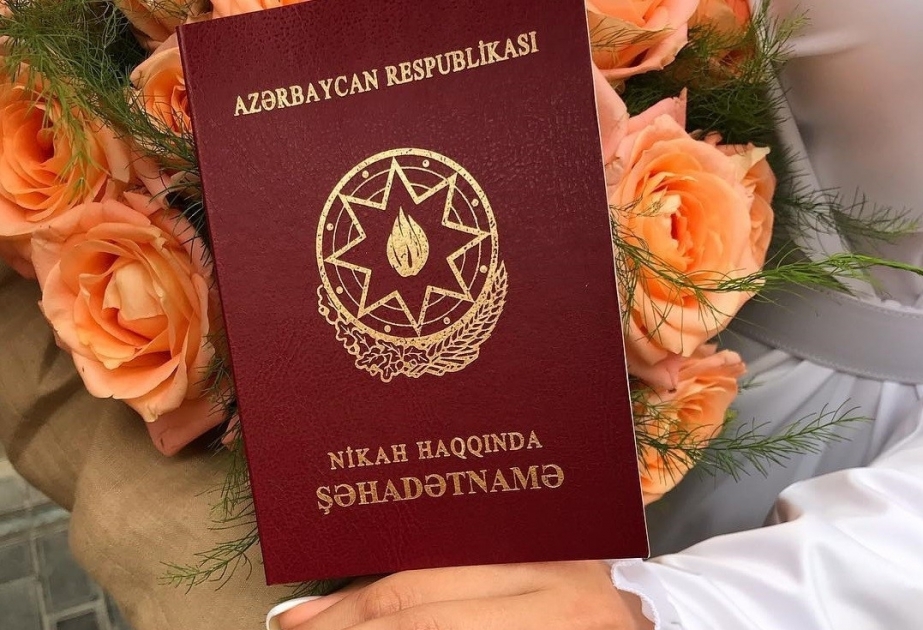 1月至10月阿塞拜疆有超4.6万对新人登记结婚