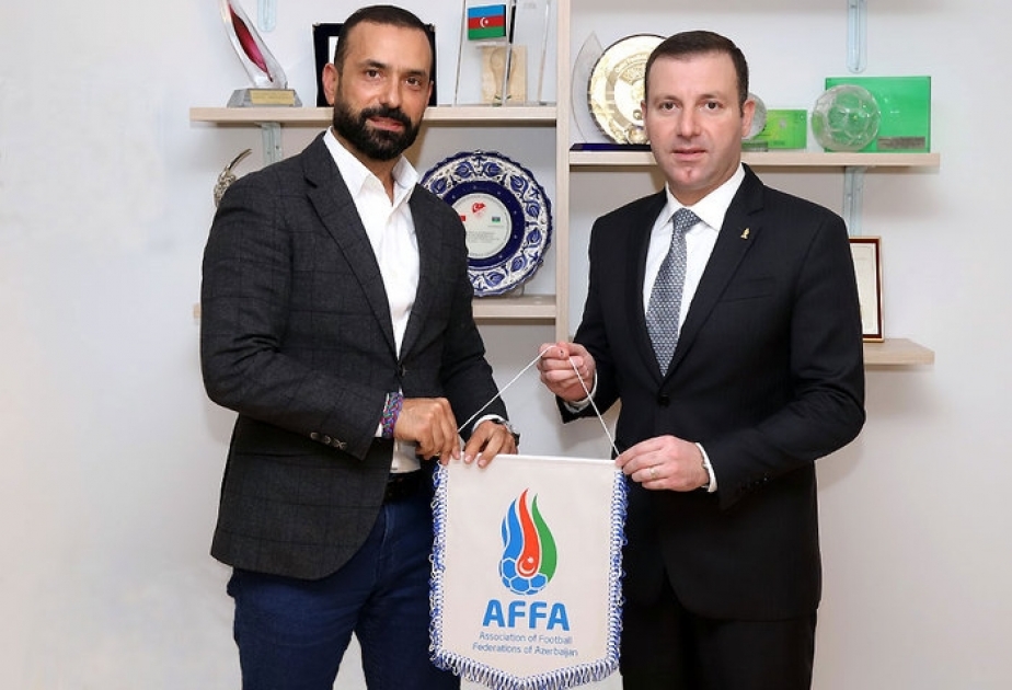 AFFA-nın icraçı vitse-prezidenti Azərbaycan Çimərlik Futbolu Federasiyasının rəhbəri ilə görüşüb
