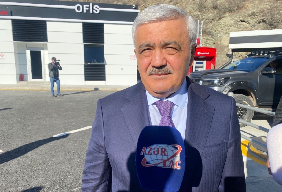 Presidente de SOCAR: "Se está construyendo una gran gasolinera en Shusha"