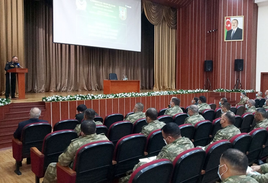 Şəxsi heyətlə iş üzrə zabitlərin və psixoloqların təlim-metodiki toplantısı keçirilib