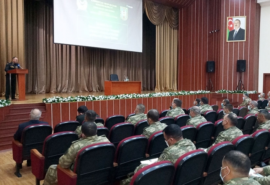 Azerbaijan’s Defense ministry: Training-methodological sessions conducted with the officers and psychologists working with military personnel