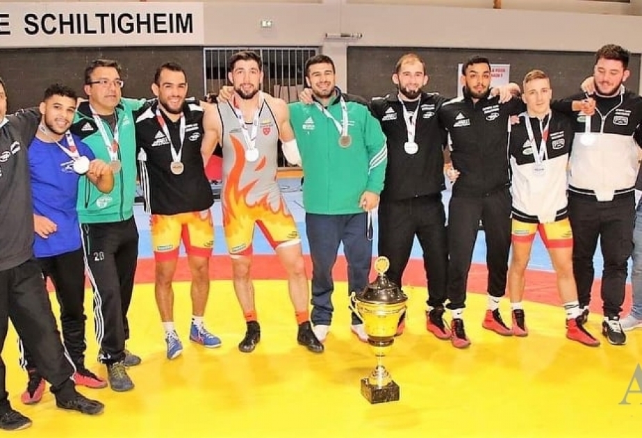 Luchador azerbaiyano se proclamó campeón de Francia