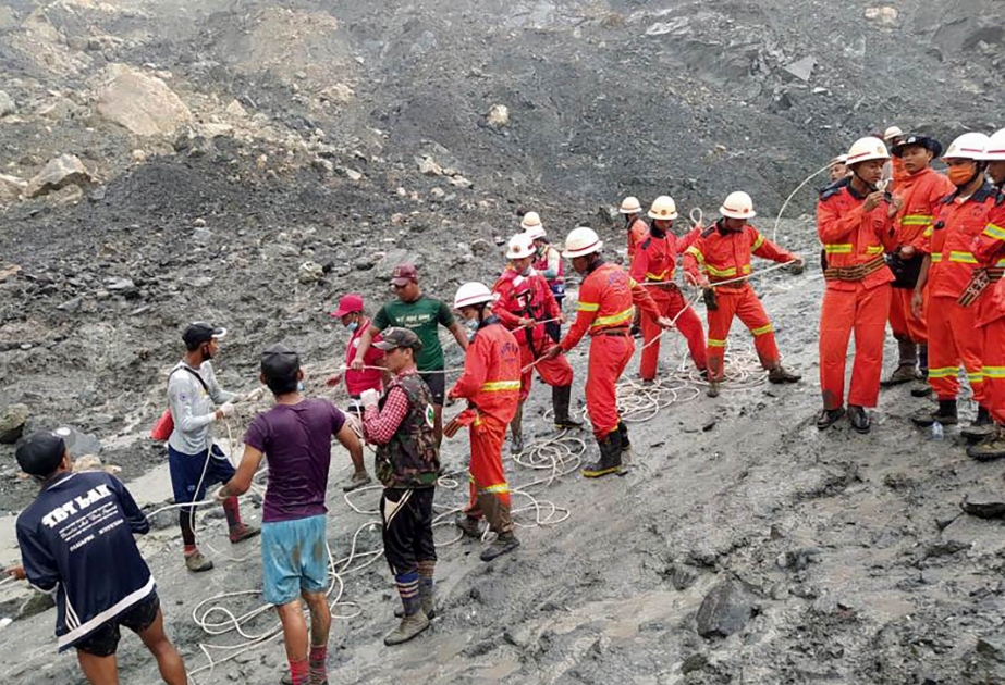 Dozens feared missing after Myanmar landslide