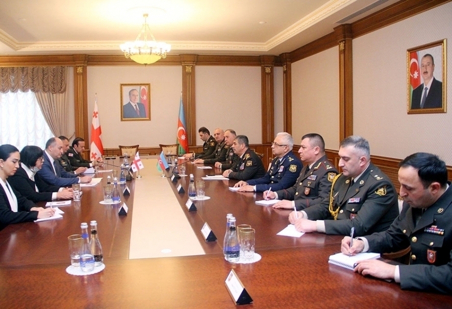 Plan de Cooperación Bilateral para 2022 firmado entre los Ministerios de Defensa de Azerbaiyán y Georgia