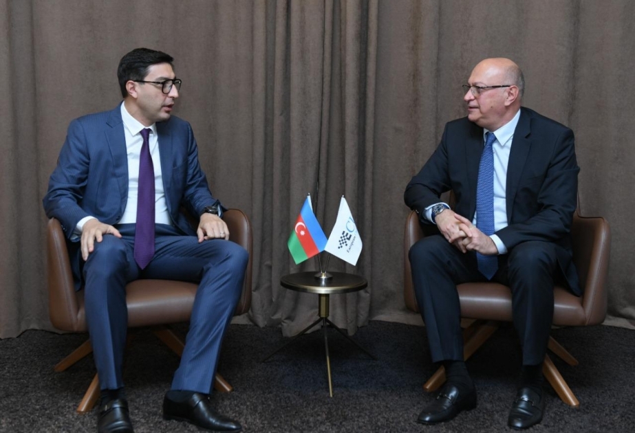 Ministro de Juventud y Deportes recibió al presidente de la Unión Europea de Ajedrez