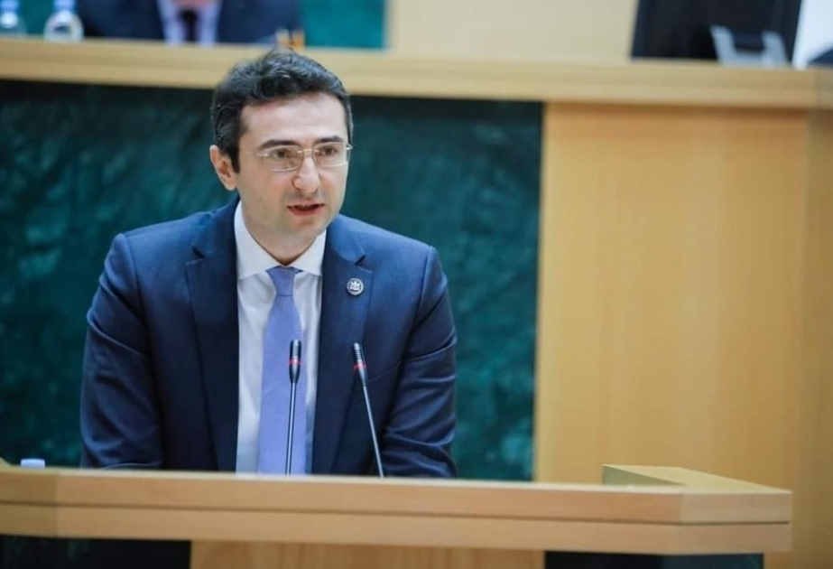 Gürcüstan parlamentinin sədri vəzifəsindən istefa verib