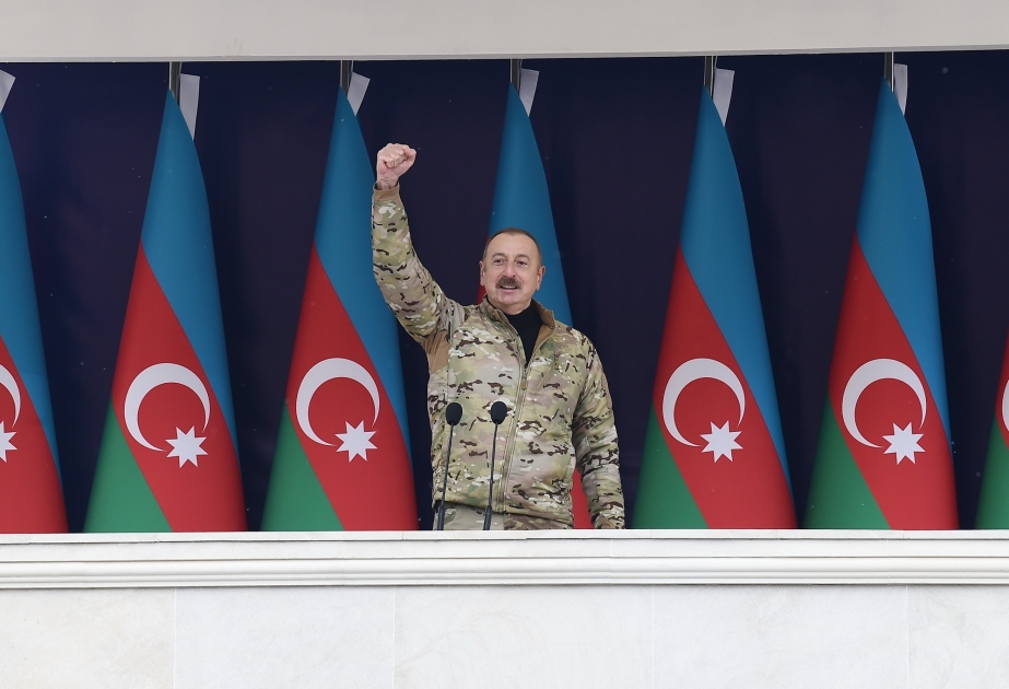 Ilham Aliyev asistió a la inauguración de una unidad militar en el asentamiento de Hadrut