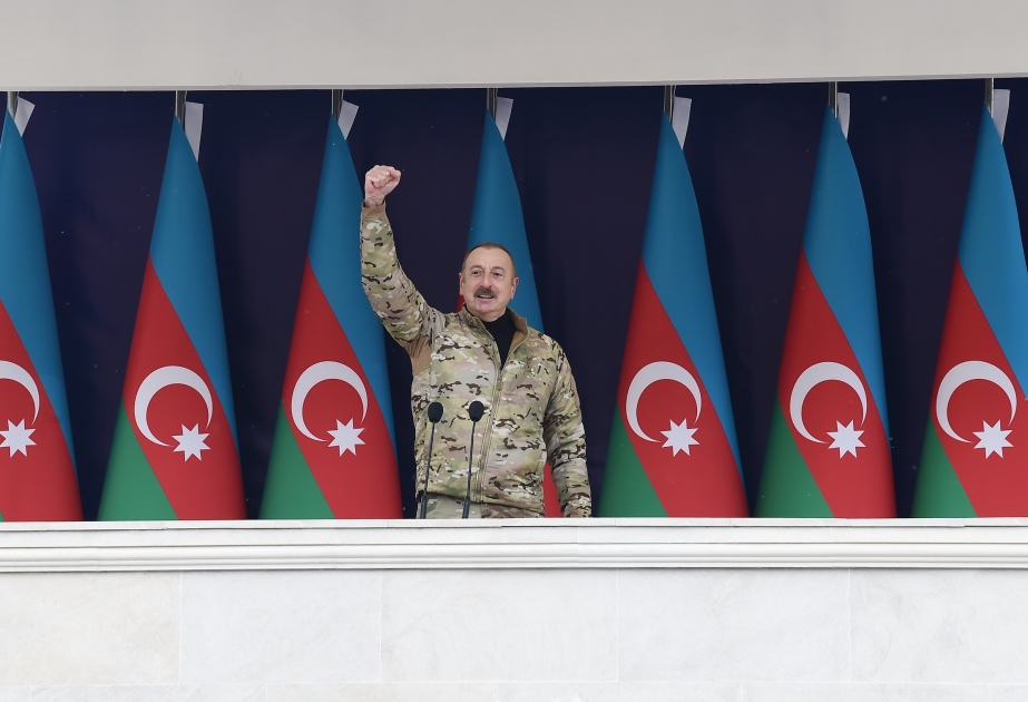 Comandante en Jefe: "La segunda guerra del Karabaj demostró la indomable voluntad del ejército azerbaiyano"