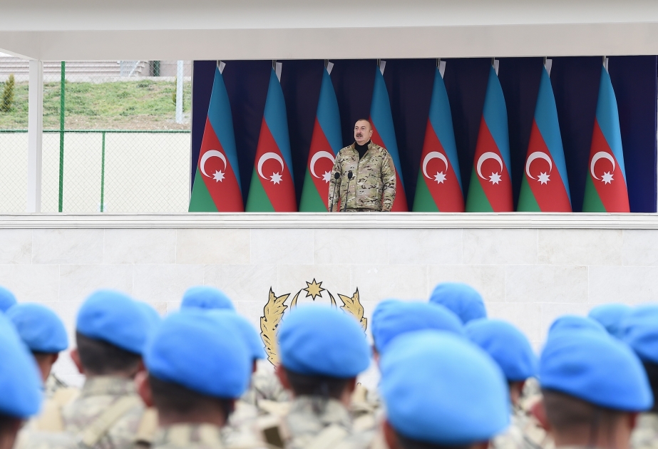 الرئيس إلهام علييف: انشاء فرقة "كوماندو" إنجاز جديد بالنسبة لنا
