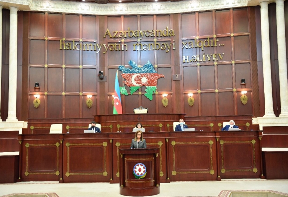 Milli Məclisdə gender bərabərliyinin təmin edilməsi ilə bağlı 2020-ci il üzrə məlumat dinlənilib