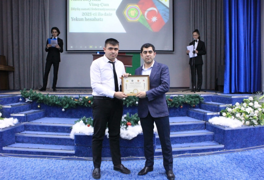 Azərbaycan Vinq-Çun Döyüş Sənəti Federasiyasında ilin yekunları müzakirə olunub