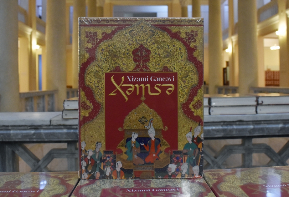 Milli Kitabxanada “Nizami Gəncəvi. Xəmsə” kitabının təqdimat mərasimi olub