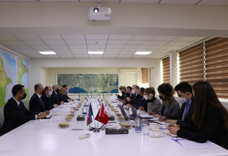 Türkiyənin nümayəndə heyəti ilə su ehtiyatlarına dair məsələlər müzakirə edilib