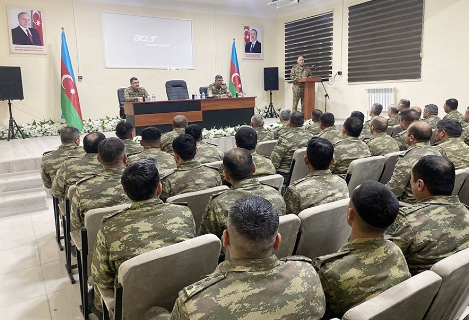 Проверена боеготовность воинских частей, дислоцированных в Лачинском районе
