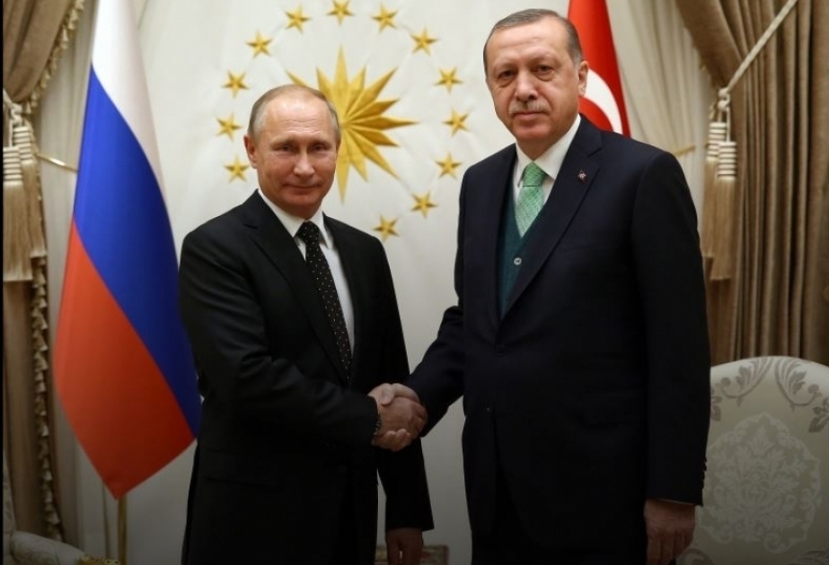 Президенты Турции и России обсудили ситуацию на Южном Кавказе