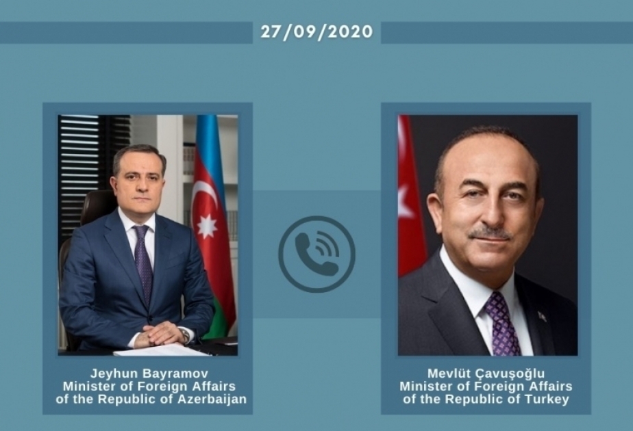 وزيرا خارجية اذربيجان وتركيا يناقشان الوضع الحالي في كازاخستان