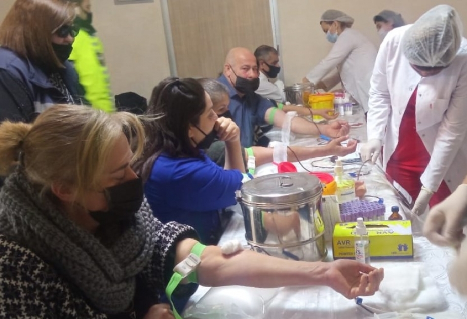 Zərdabda qanvermə aksiyası keçirilib