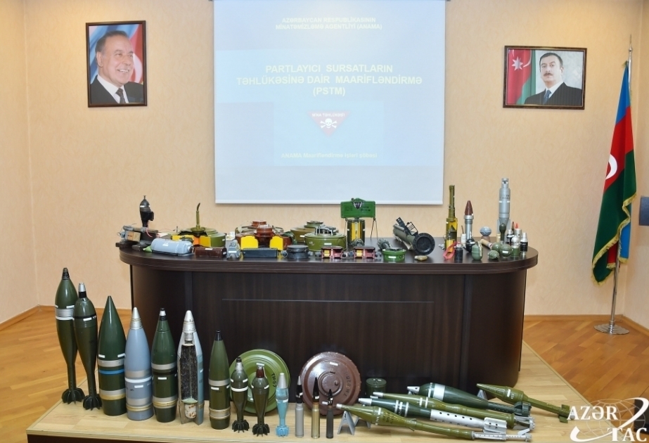 Для первых жителей Карабаха будут проведены просветительские тренинги об опасности взрывчатых боеприпасов