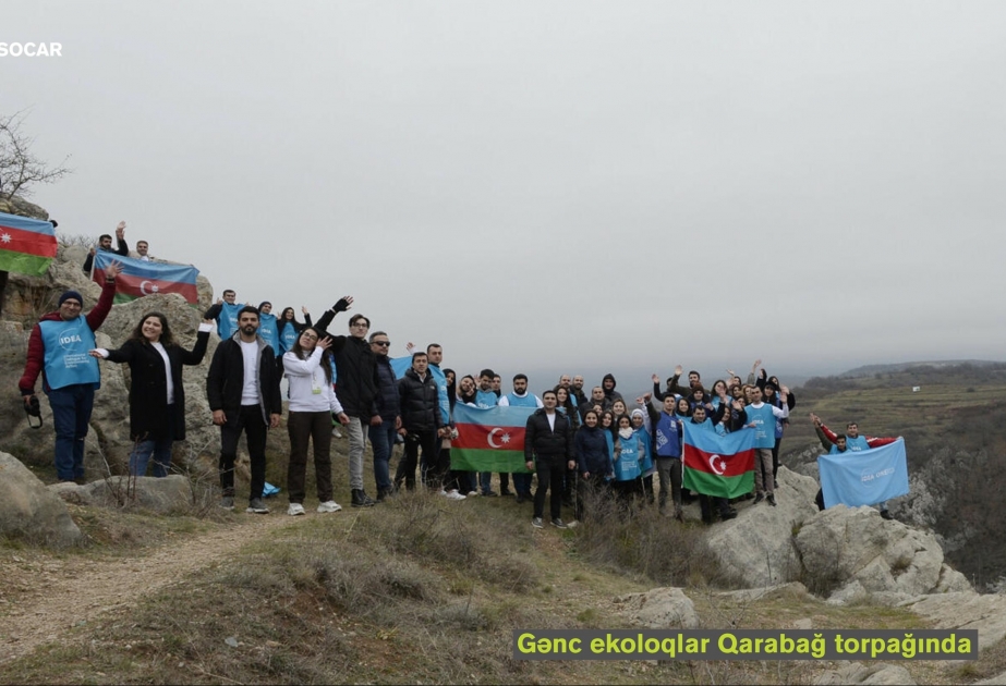 İşğaldan azad edilmiş torpaqlarımızda ekoloji araşdırmalara SOCAR-ın gənc ekoloqları da qoşulub