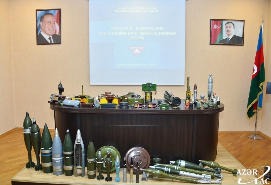 Se celebrarán cursos de formación para los primeros residentes de Karabaj sobre los peligros de los artefactos explosivos