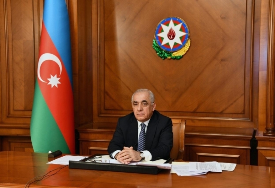 Le Premier ministre Ali Assadov s’entretient au téléphone avec le vice-président turc Fuat Oktay