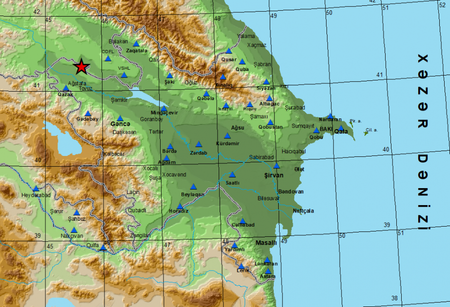 Magnitude 2.7 quake hits Azerbaijan’s Aghstafa district