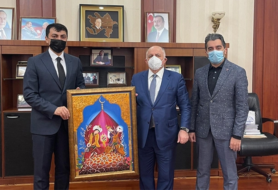 Azərbaycan Sahibkarlar Konfederasiyasında Gəncə İş Adamları İctimai Birliyi ilə görüş olub