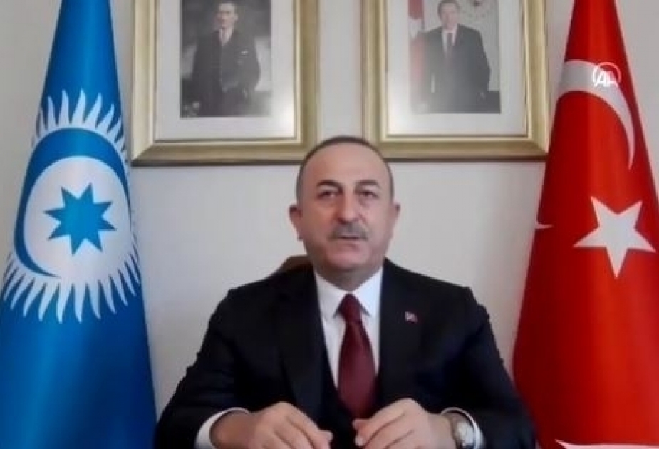 مولود تشاووش أوغلو: الوقوف بجانب كازاخستان واجب على عاتق منظمة الدول التركية (فيديو)