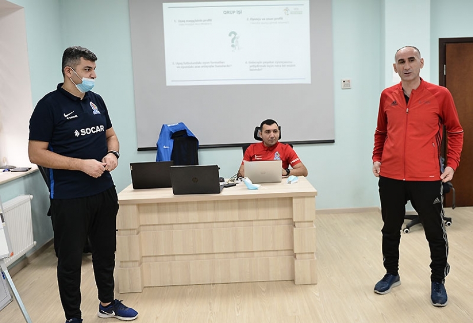 Bakıda UEFA-nın C kateqoriyalı məşqçi kursunun birinci mərhələsi başlayıb
