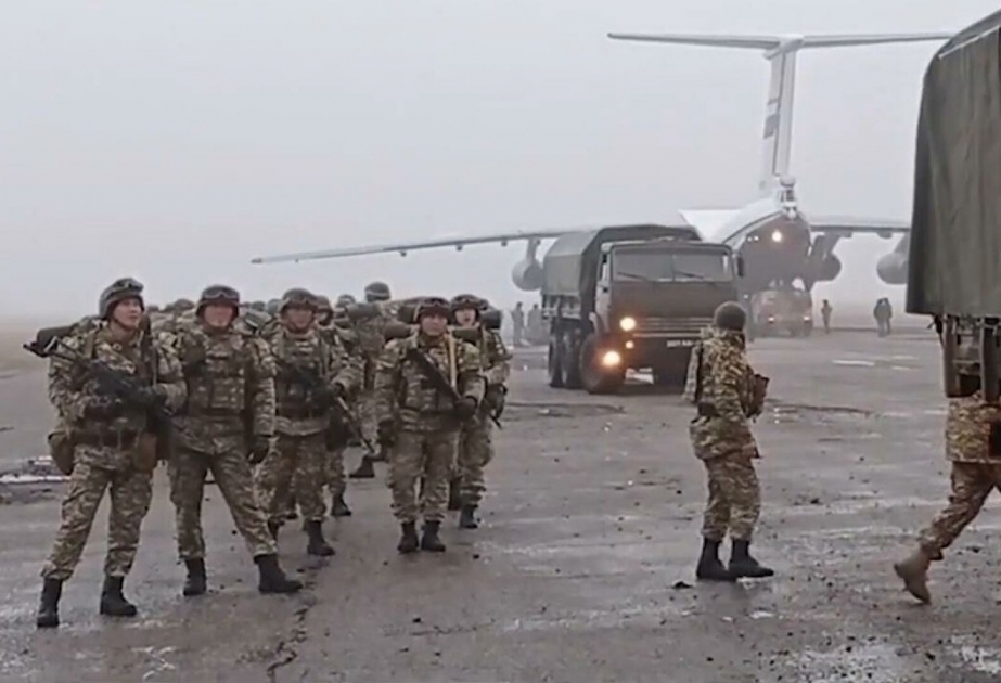 Russia-led troops to start leaving Kazakhstan