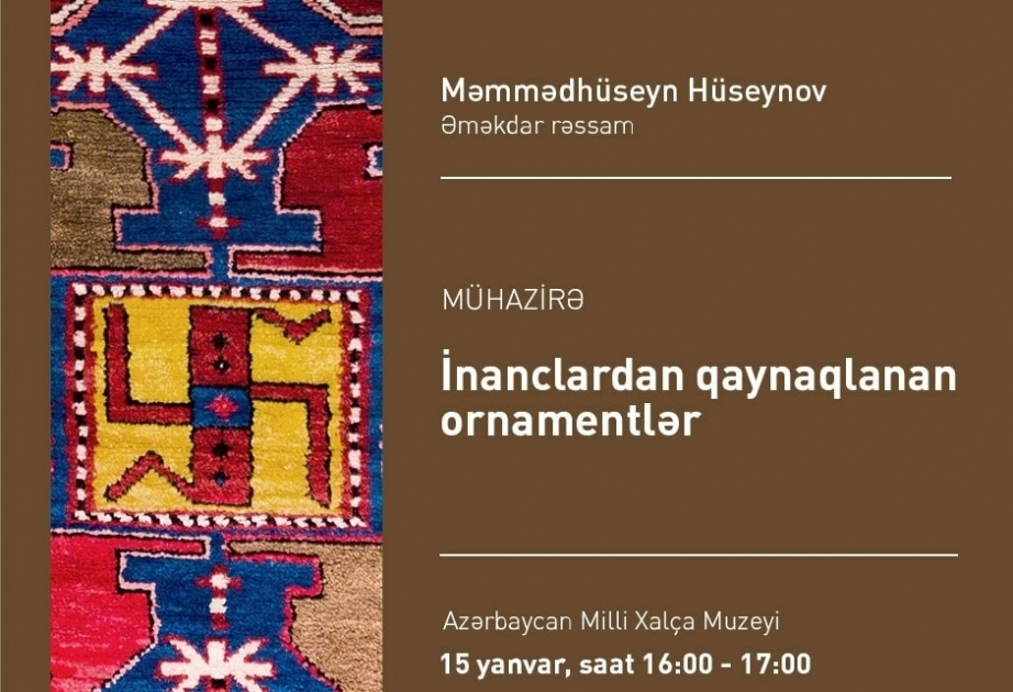 Conferencia en el Museo de la Alfombra - "Ornamentos derivados de creencias"