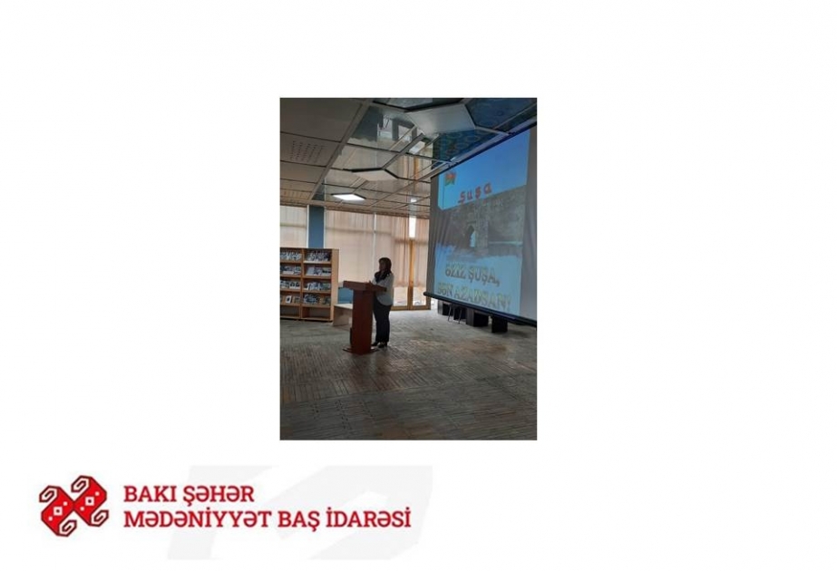 Kitabxanada növbəti tədbir “Şuşa İli”nə həsr olunub