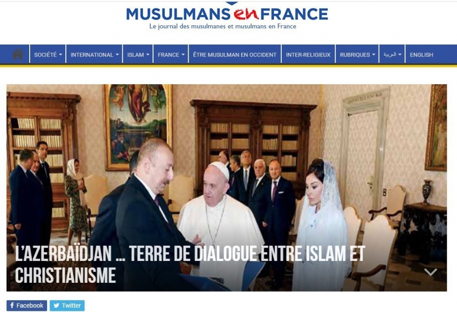 Karim Ifrak : L’Azerbaïdjan … terre de dialogue entre islam et christianisme