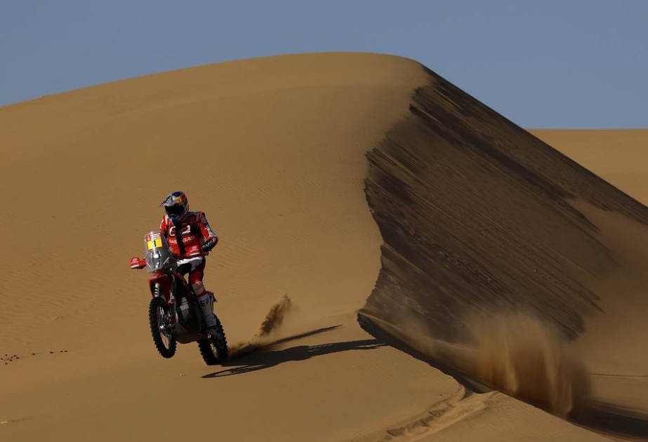 Britaniyalı motosikletçi Sem Sanderlend ikinci dəfə “Dakar” ralli-marafonunun qalibi olub