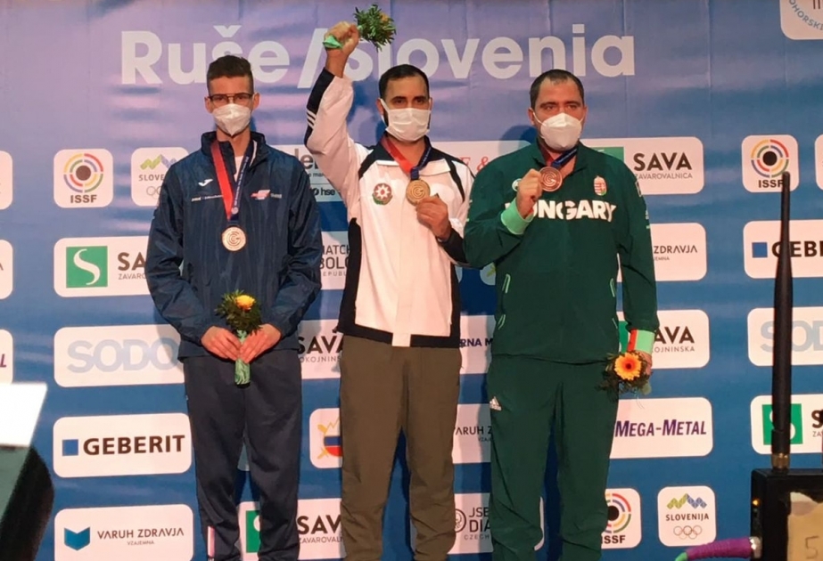 Schießsport: Ruslan Lunyov holt Gold beim ISSF Grand Prix in Slowenien