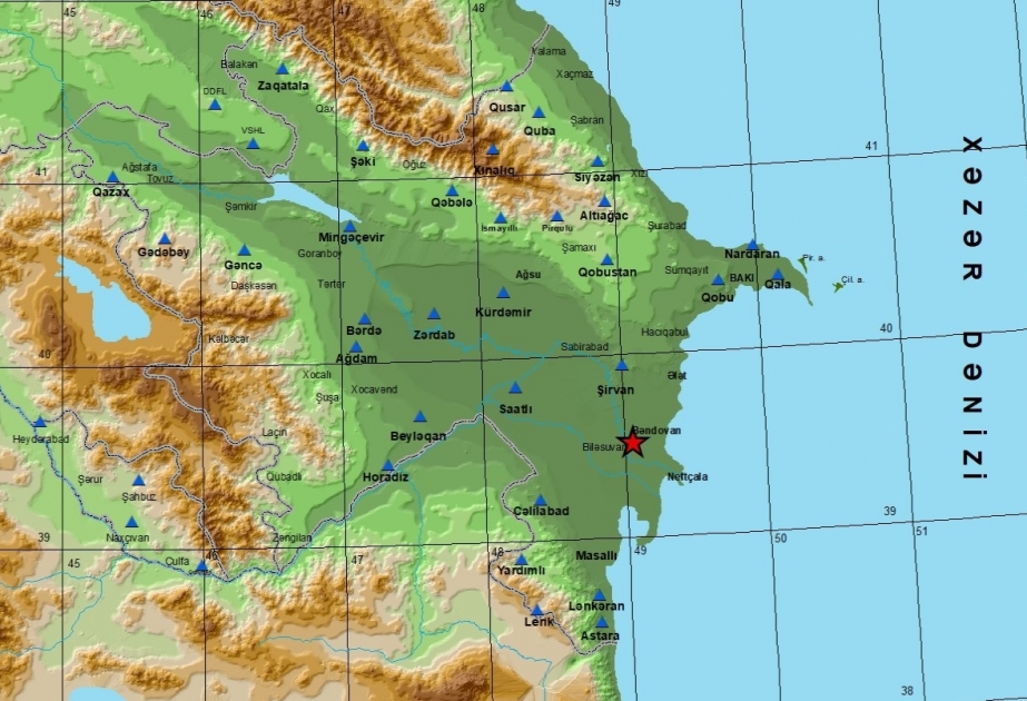 Magnitude 3.0 quake jolts Azerbaijan’s Neftchala district
