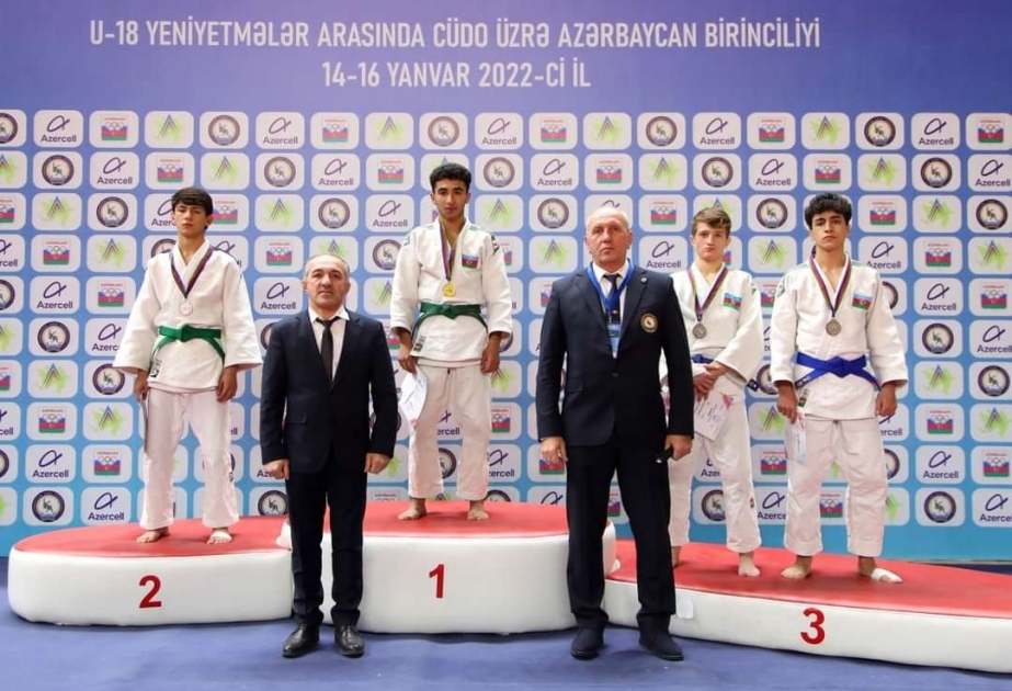 Yeniyetmələr arasında cüdo üzrə Azərbaycan birinciliyinə yekun vurulub