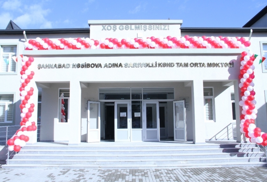Se construye una nueva escuela en el distrito de Gazakh