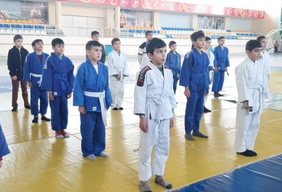 İsmayıllıda 20 Yanvar şəhidlərinin xatirəsinə həsr olunmuş cüdo üzrə rayon birinciliyi keçirilib