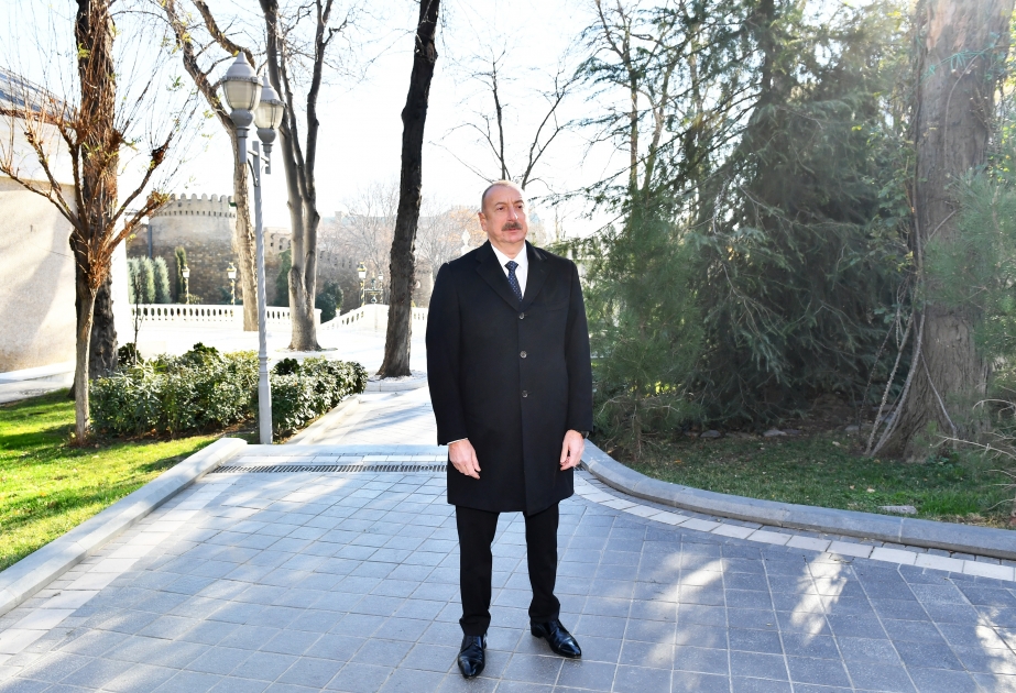 Prezident İlham Əliyev: Tarix və millət qarşısında xidməti olan hər bir insanı Azərbaycan xalqı öz qəlbində yaşadır VİDEO