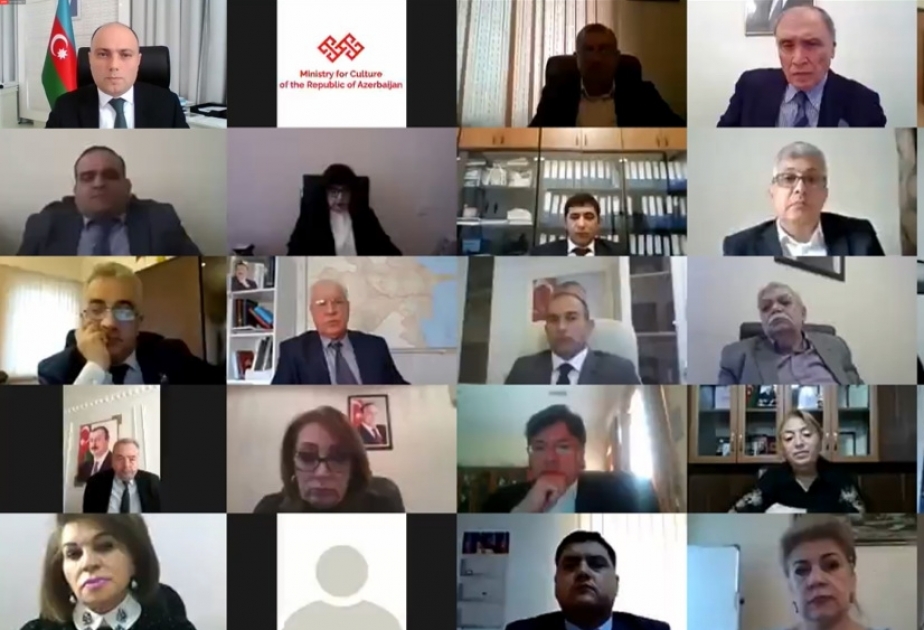 Mədəniyyət Nazirliyinin kollegiya iclası keçirilib