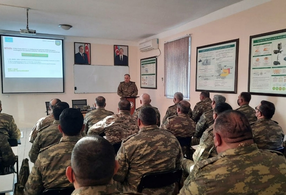 Chief of General Staff of Azerbaijani Army watches process of sessions at Air Force