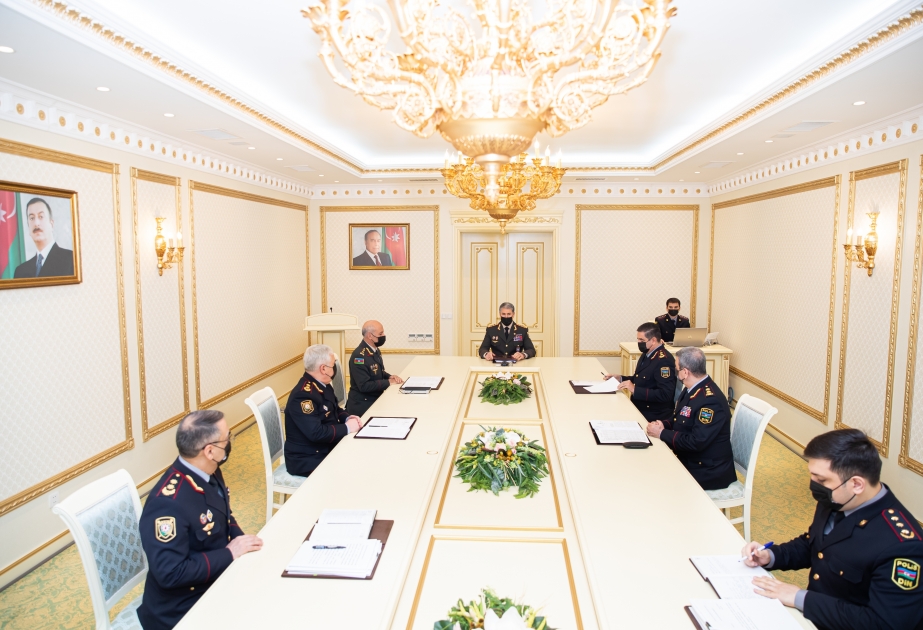 В Министерстве внутренних дел обсуждены итоги минувшего года
