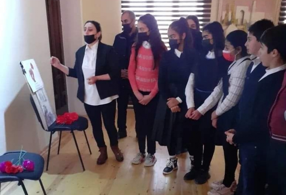 Saatlıda “Müstəqilliyə gedən yolun başlanğıcı” adlı rəsm sərgisi açılıb