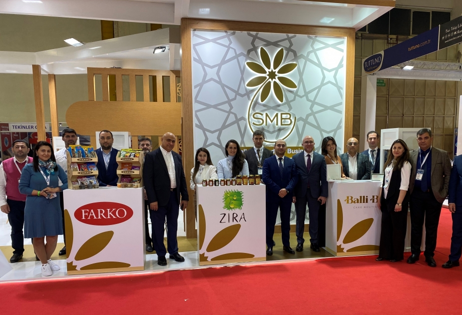 Azerbaijani products on display at International Trade Food and Beverage Exhibition in Antalya