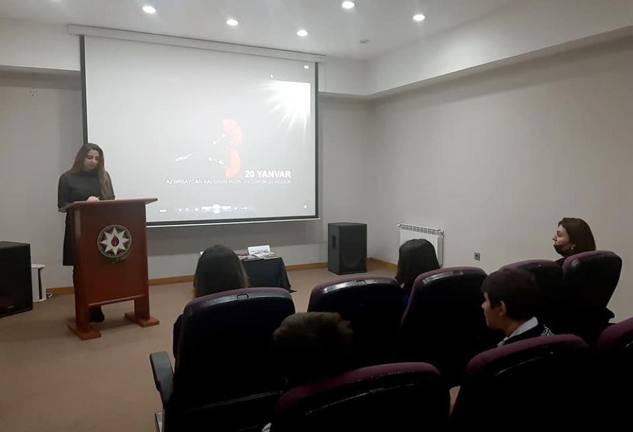 Zaqatala Heydər Əliyev Mərkəzində 20 Yanvar şəhidlərinin xatirəsi anılıb