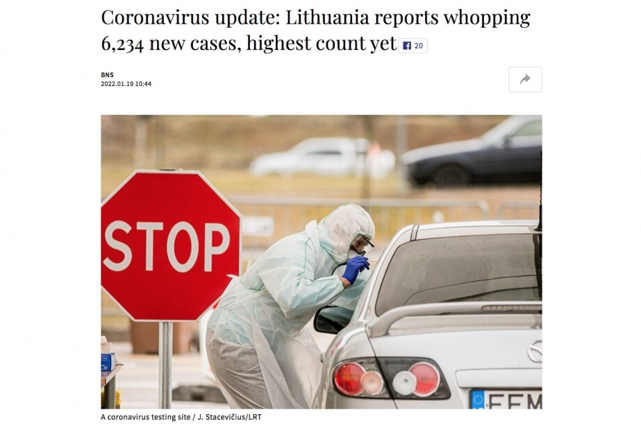 Coronavrius in Litauen: 6234 Neuinfektionen in 24 Stunden