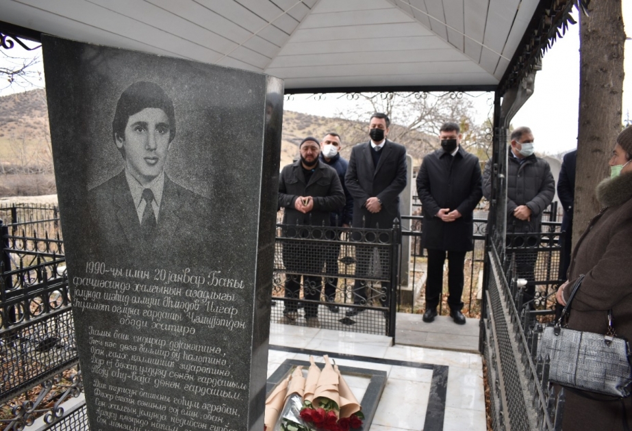 Gürcüstanda 20 Yanvar şəhidlərinin ailələri ziyarət olunub