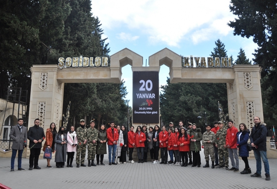 Mingəçevir Dövlət Universitetində “20 Yanvar azadlığa gedən yolun zirvəsi: unudulmayan dərs” mövzusunda ədəbi-bədii tədbir keçirilib