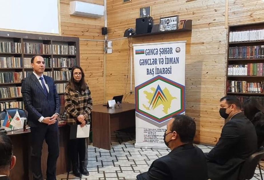 Gəncədə “20 Yanvar faciəsi tariximizin şərəf və qəhrəmanlıq səhifəsidir” adlı tədbir keçirilib